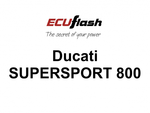ECUflash - Ducati SUPERSPORT 800